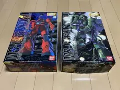 ガンプラ 2点セット シャア専用ザク　量産型ザク