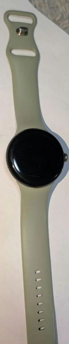 【ジャンク】Pixel Watch 2 動作OK 純正ケーブル付 ボタン不具合