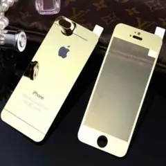 送料無料！iphone6plus 全面両面カラー 強化ガラスフィルム