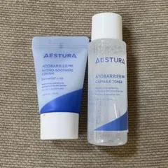AESTURA アトバリア 化粧水 クリーム サンプルのサムネイル