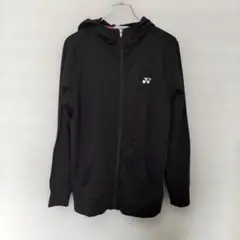 YONEX ヨネックス　フルジップパーカー　ブラック