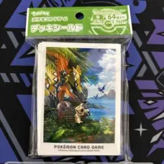 デッキシールド アローラの冒険 カプ・コケコ＆ミミッキュ