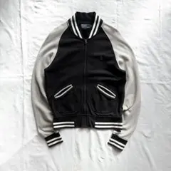 90s Ralph Lauren sweat zip up blouson