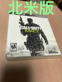 北米版　コールオブデューティ　モダンウォーウェア3 ps3