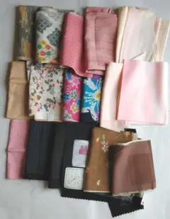 ハギレ　ハンドメイド　和柄　着物生地　多色はぎれセット