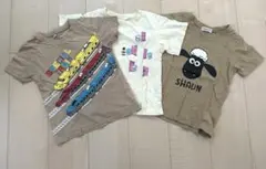 キッズTシャツセット　3枚組　110〜120