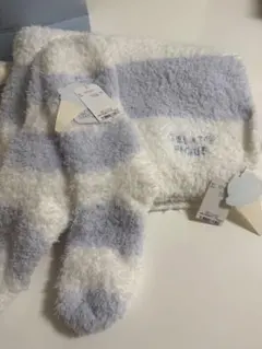 gelato pique ブランケットとソックスセット