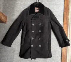 [新品未使用•非売品]GEORGIA ブラック メンズ ムートンコート LL