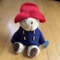 希少・紙タグ付】ヴィンテージ パディントンベア ぬいぐるみ エデン社