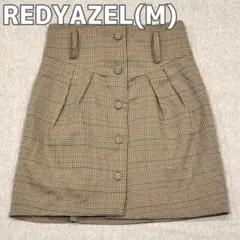 REDYAZEL(M)スカート/ベージュ/ポリエステル/チェック柄/ボタンのサムネイル