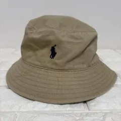 ▪️POLO by RALPH LAUREN ハット　ベージュ　キッズ　帽子