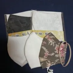 マスク 5枚セット 花柄・無地他