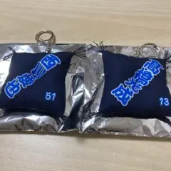 大相撲　埼玉西武ライオンズ　ミニ座布団キーホルダー