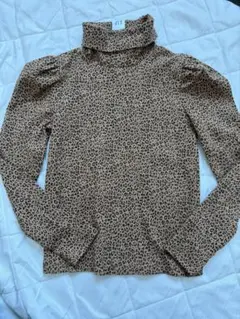 新品タグ付き　GAP レオパード　トップス　女の子　キッズ