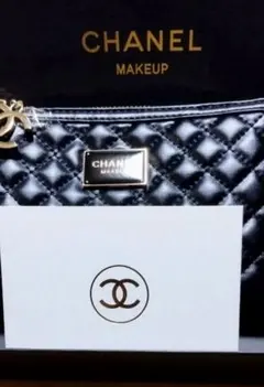 CHANEL MAKEUP POUCH ブラック