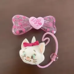 ディズニー　ヘアクリップ　ヘアゴム