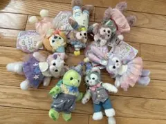 From All of Us ダッフィーフレンズ　ぬいぐるみバッジ　セット　40