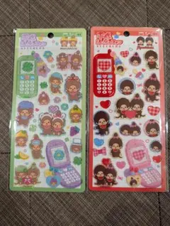 ※正規品※　モンチッチ 平成はっぴーフォン　2枚セット