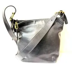 COACHコーチ ショルダーバッグ 12376 レザー ゴールド金具