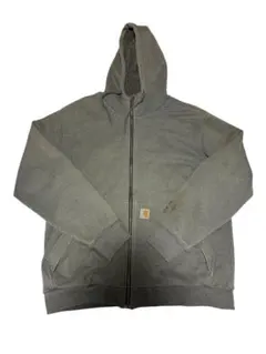 Carhartt グレー フルジップ パーカー L