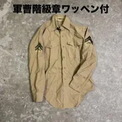 US ARMY ユーティリティシャツ 60s 軍曹のサムネイル