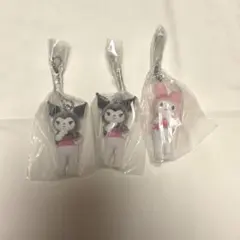 サンリオ　ミニチュアチャーム　ライブキャラクター　クロミ　マイメロ