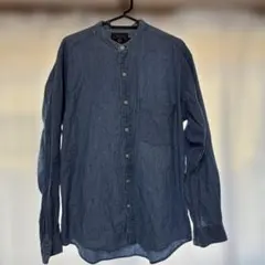 チャップスCHAPS Ralph Lauren シャツ M ブルー 古着のサムネイル