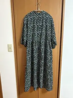 ⭐️再値下げ⭐️TK花柄 七分袖 ロングワンピース