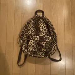 Y2K ヒョウ柄リュック