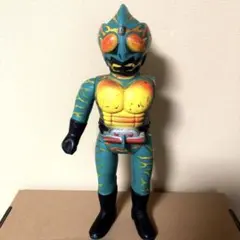 最終価格・旧バンダイ・仮面ライダー・アマゾン●昭和の当時物・ブルマァク・ソフビ