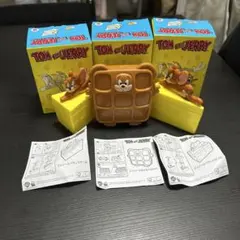 3個セット　トムとジェリー ハッピーセット　第二弾 マック ハッピーセット