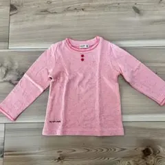 RAG MART ☆ ピンク長袖Tシャツ 100cm