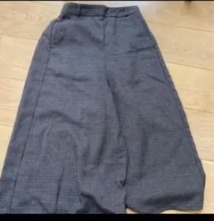 ガウチョパンツチェック