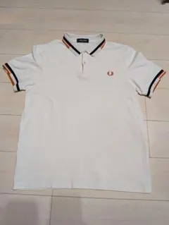 FRED PERRY ポロシャツ ホワイト Lサイズのサムネイル