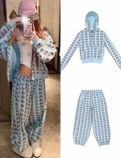 Ashley Williams パーカー ブルー Mサイズ