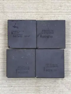 INTEL A80376-16 811115300C CPU 4個セット