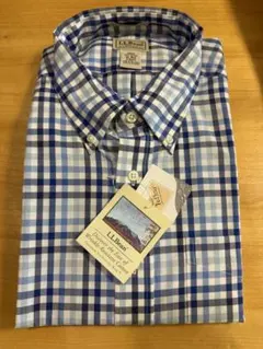 【新品】L.L.Bean 長袖チェックシャツ WRINKLE RESISTANTのサムネイル