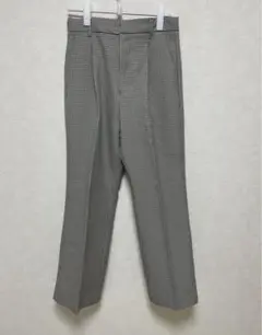 LOWRYS FARM ローリーズ ファーム タックセンタープレス パンツ L