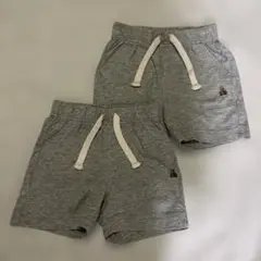 GAP ハーフパンツ　グレー　80 双子のサムネイル