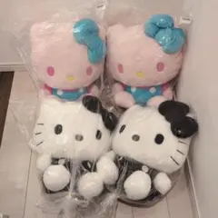 ハローキティBIG ぬいぐるみ 4体まとめ売り