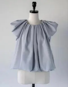 新品未使用】 Acka. drape volume tops ホワイト、ブルー - メルカリ