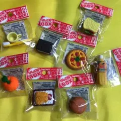 消しゴム　バラエティーセット　まとめ売り　８個