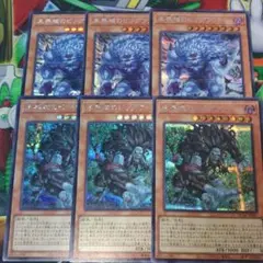 未界域のビッグフット　絵違い　通常　シークレット　３枚ずつ