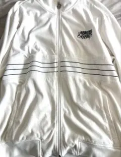 BUDSPOOL ベロアトラックジャケット XXL 白