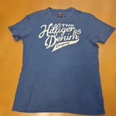 HILFIGER DENIM プリントTシャツ ブルー M