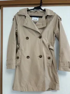 ザラキッズZARA kidsベージュ トレンチコート スプリングコート130cm
