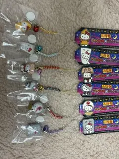 レア！山陰発ゲゲゲの鬼太郎×はろうきてぃ根付け6個セット