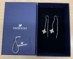 新品未使用品☆SWAROVSKI 星型ロングピアス