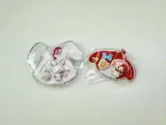 サンリオパッケージチャーム マイメロ&ウィッシュミーメル2点セット