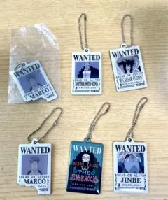 ワンピース　ONE PIECE キーホルダー　6個セット